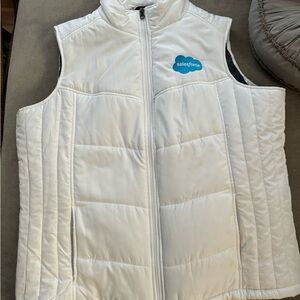 White Salesforce Vest, Men’s XL, Women’s XXL